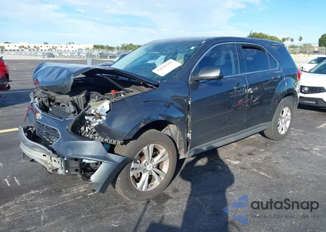 2017 Chevrolet Equinox Ls z USA, uszkodzony, nr VIN 2GNALBEK6H1516047